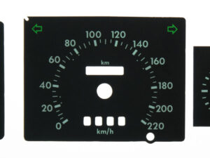 Escort Mk4 Dials. Fuel gauge on Left. (inc. XR3i & RS Turbo S2) Part No. 8442