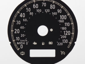 Harley Davidson Sportster KMH to MPH Conversion Dial. Part No. C2078