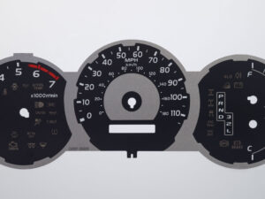 Toyota Hilux / Surf SSR-X, KMH to MPH Conversion Dial for imported / exported vehicle. Part No. C2091