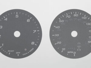 S6. KMH to MPH Conversion Dial for imported vehicle. Part No. C2101