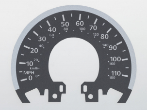 C2099-Honda-Fit-Hybrid-MPH-Dial
