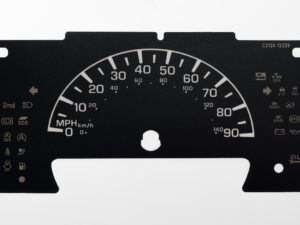 Suzuki Carry, Every and Mazda Scrum KMH to MPH Conversion Dial for imported / exported vehicle. Part No. C2124