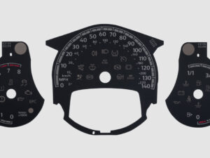 VW UP! KMH to MPH Conversion Dial for imported / exported vehicle. Part No. C2135