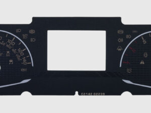 Peugeot 208 KMH to MPH Conversion Dial for imported / exported vehicle. Part No. C2142