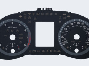 Elantra Petrol KMH to MPH Conversion Dial for imported / exported vehicle. Part No. C2152