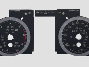 Toyota Land Cruiser KMH to MPH Conversion Dial for imported / exported vehicle. Part No. C1167