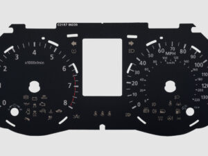 Nissan Micra/March, KMH to MPH Conversion Dial for imported / exported vehicle. Part No. C2157