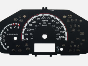 Mitsubishi Space Star, KMH to MPH Conversion Dial for imported / exported vehicle. Part No. C2196