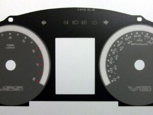 Holden Commodore VE "SS V8" & Chevrolet Lumina. KMH to MPH Conversion Dial for imported vehicle. Part No. C470