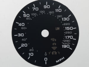 A4. Kmh to MPH Conversion Dial for imported / exported vehicle. Part No. C2201