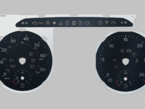 MAN TGL KMH to MPH Conversion Dial for imported vehicle. Part No. C2211