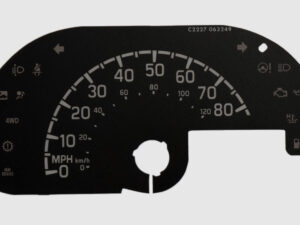 Mazda Scrum & Suzuki Carry and Every KMH to MPH Conversion Dial. Part No. C2227