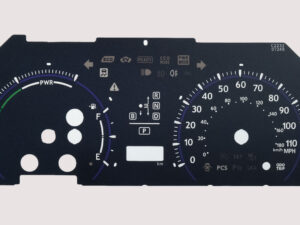 Lexus HS250H KMH to MPH Conversion Dial for imported vehicle. Part No. C2232