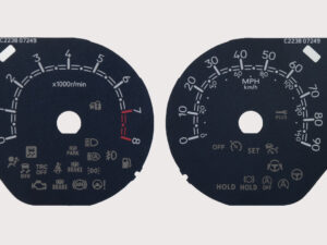 Move Canbus KMH to MPH Conversion Dial for imported vehicle. Part No. C2238