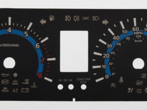 Daihatsu Terios & Toyota Rush KMH to MPH Conversion Dial for imported vehicle. Part No. C2277