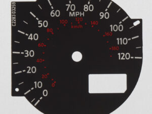 370Z KMH to MPH Conversion Dial for imported vehicle. Part No. C2283