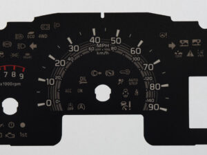 Suzuki Carry DA17 and Every KMH to MPH Conversion Dial. Part No. C2284