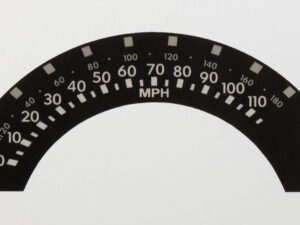 Estima KMH to MPH Conversion Dial for imported vehicles. Part No. C2290