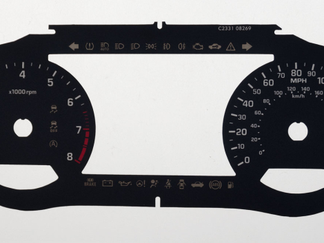 C2331---Hyundai-Genesis-MPH-Dial-Fascia